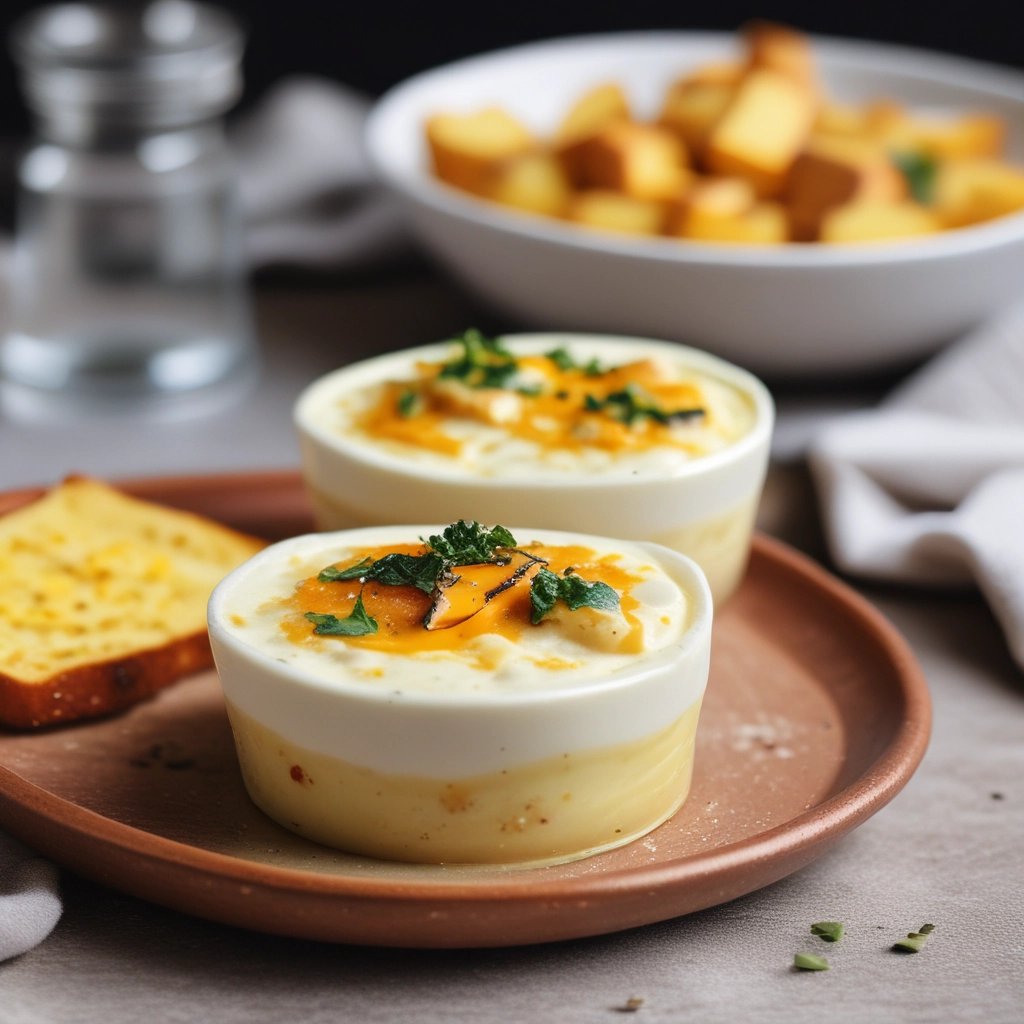 pote de escondidinho de batata