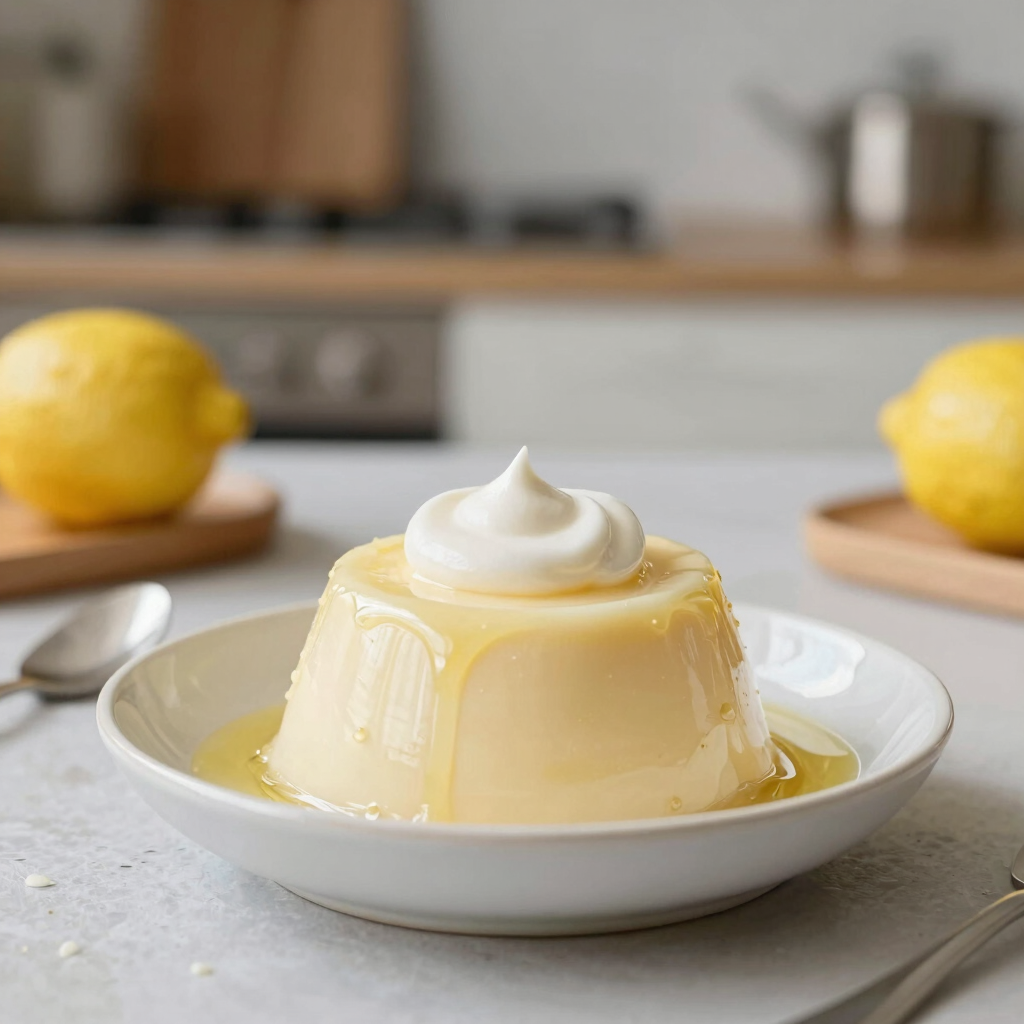 mousse de limão de corte