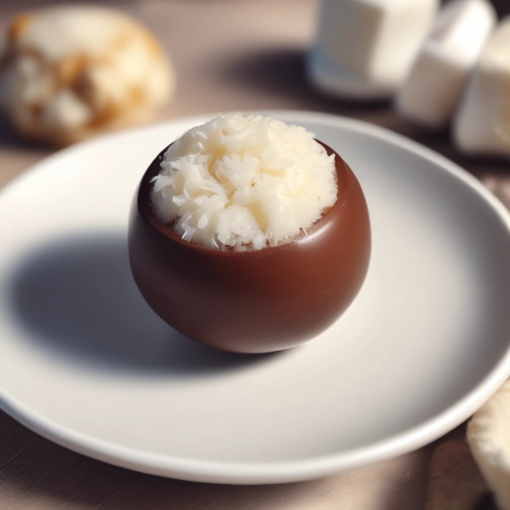 docinho de chocolate com coco