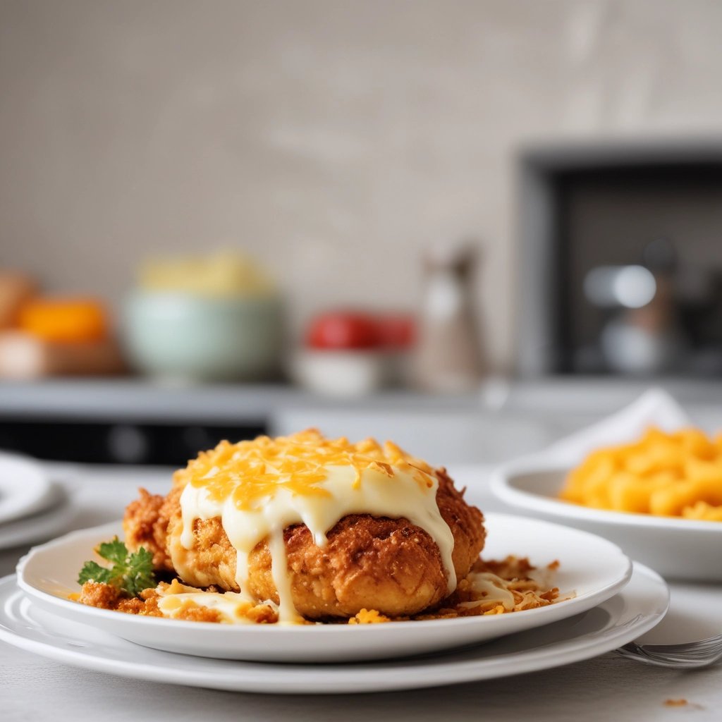 Empanado de Frango com queijo