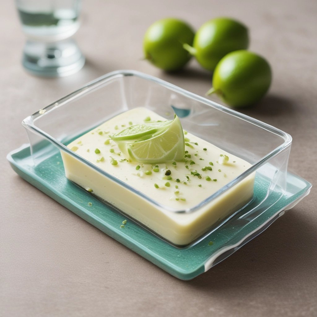 bombom de limão na travessa