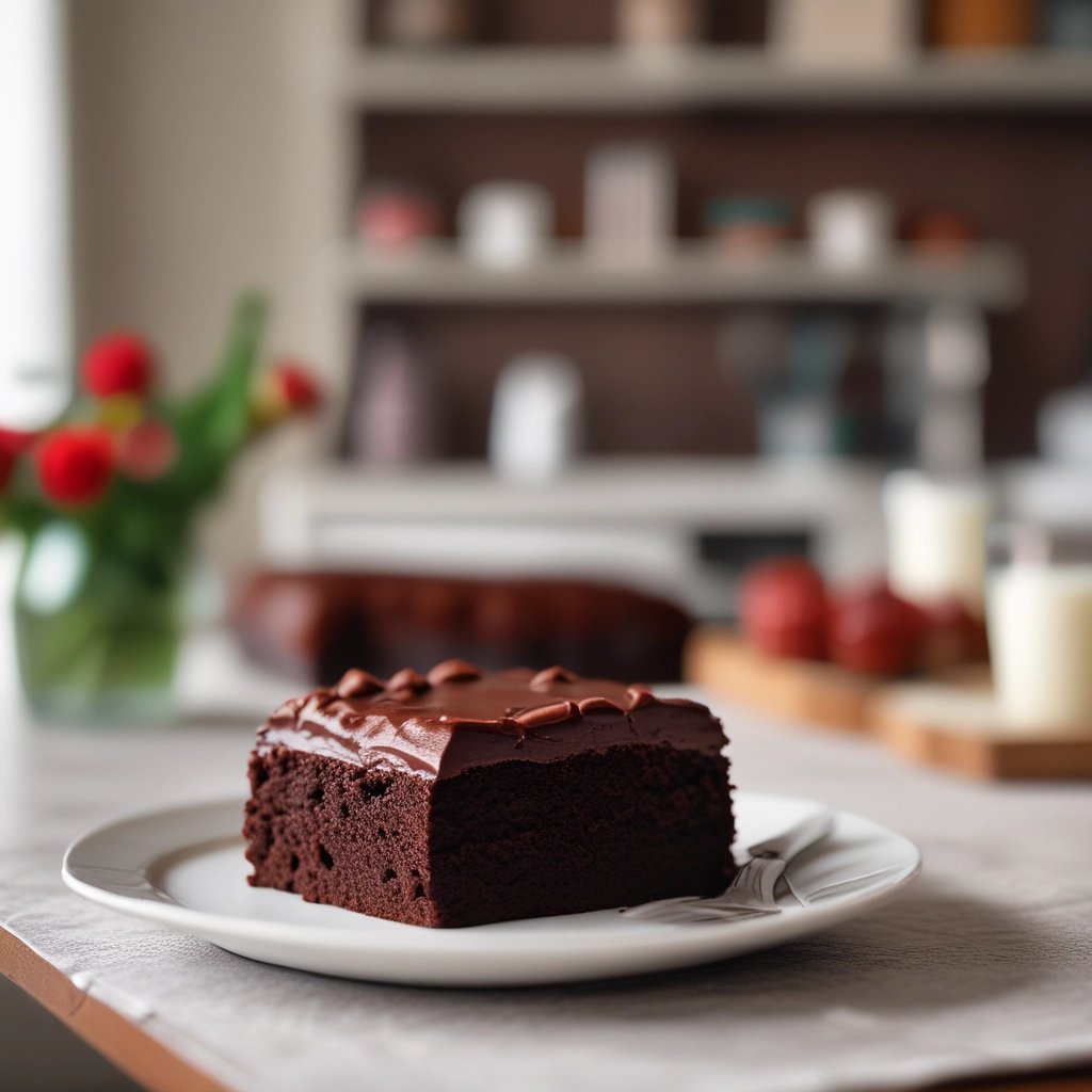 Bolo de Chocolate de Liquidificador