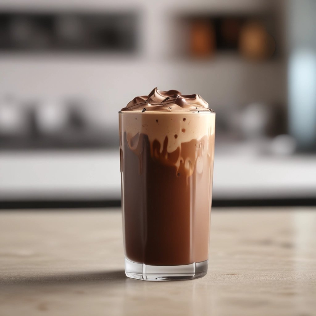 bebida cremosa de danette com ovomaltine