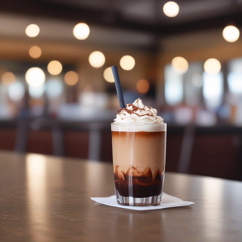 milk-shake de chocolate