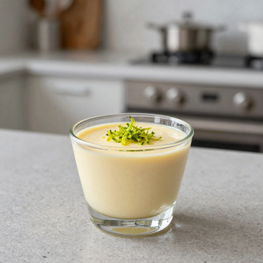 sobremesa de limão com três ingredientes