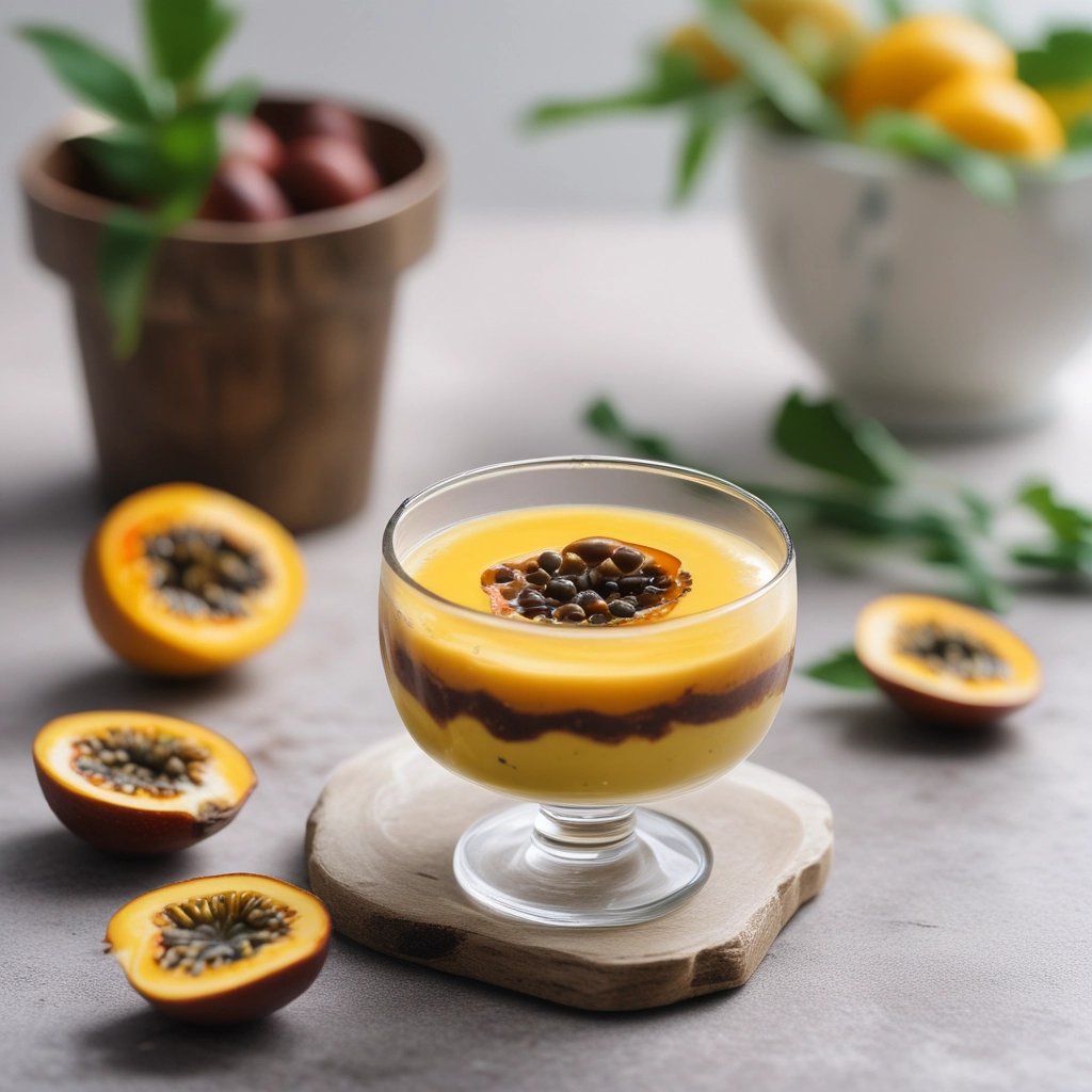 pavê de maracujá trufado