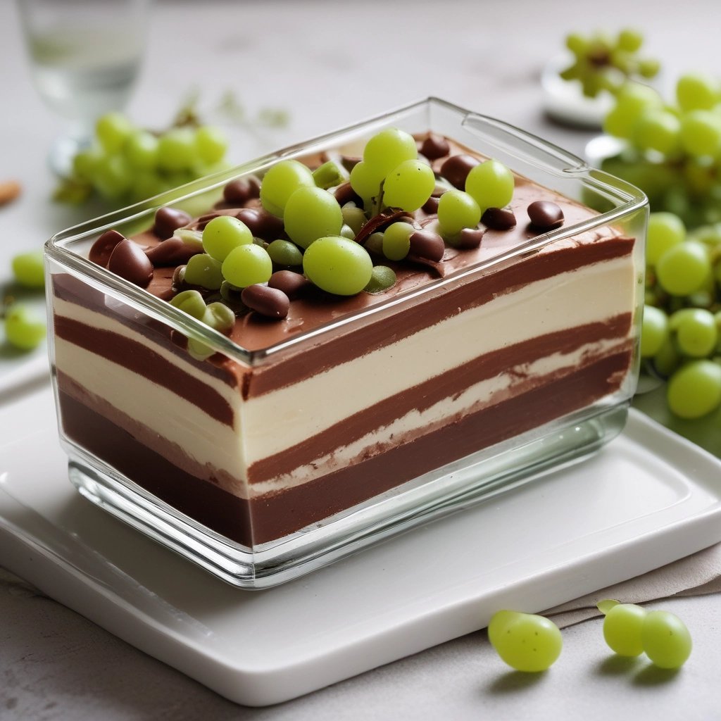 bombom de uva na travessa sem açúcar