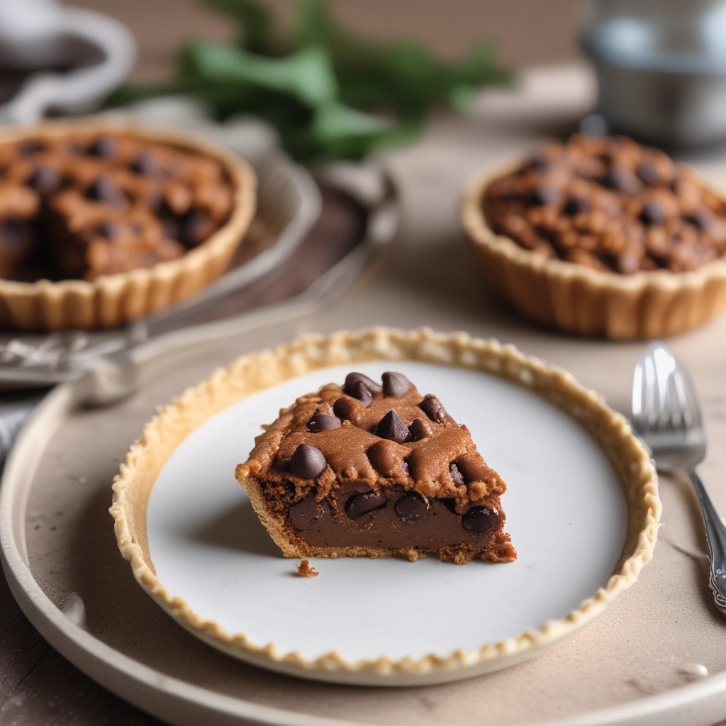 torta de cookie recheada com brigadeiro