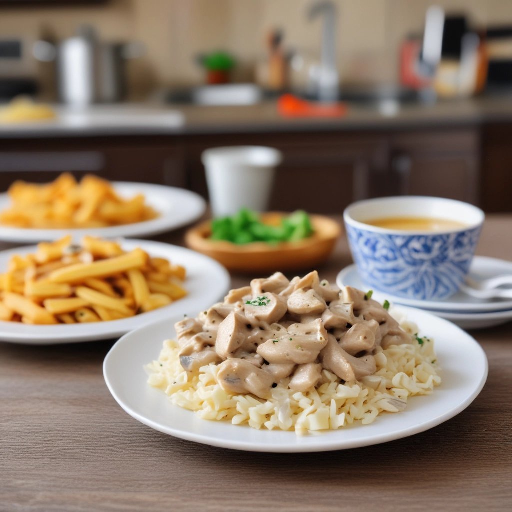 Strogonoff de Frango