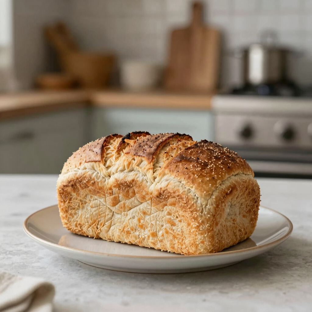 pão de forma de liquidificador