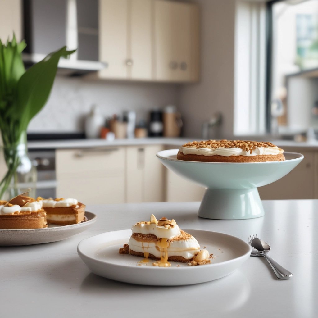 pedaço de uma banoffee fitness