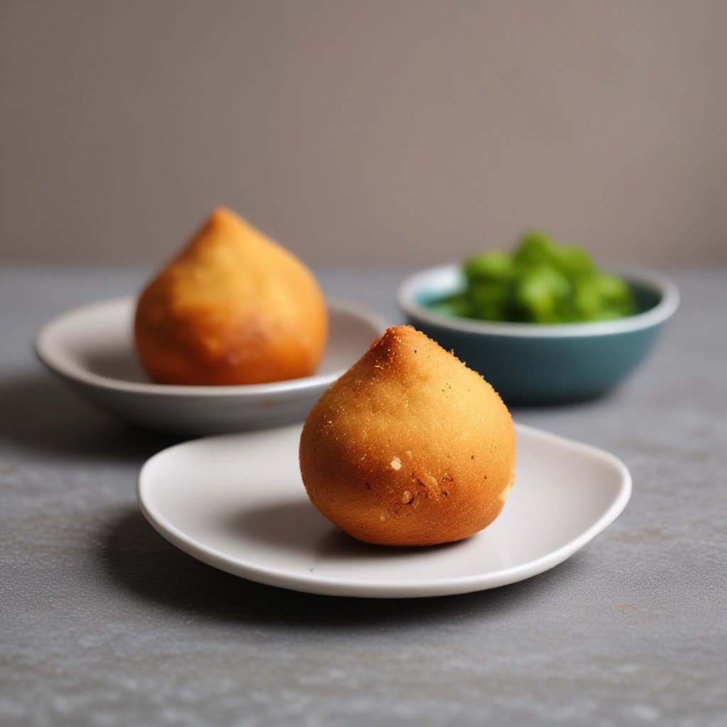 coxinha de frango frita