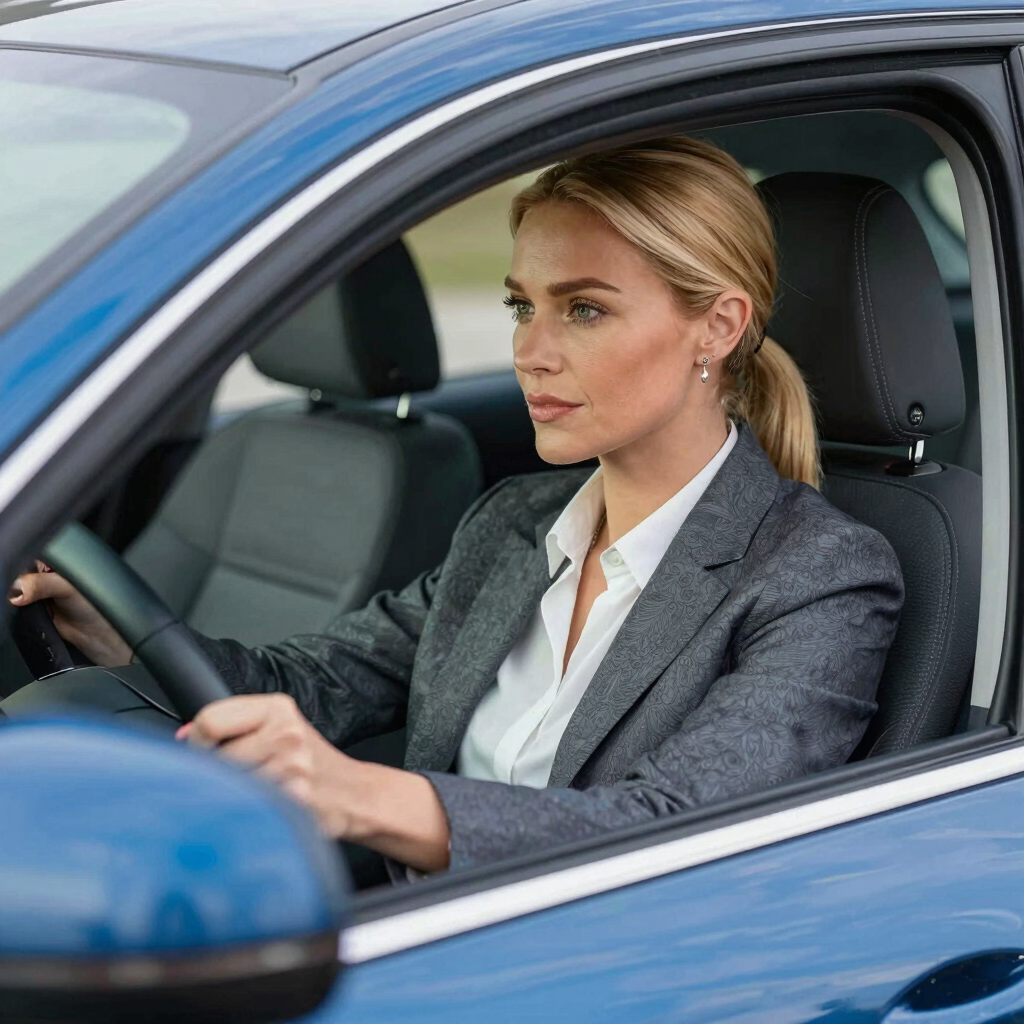 A professional notary signing documents inside a client’s cozy home.