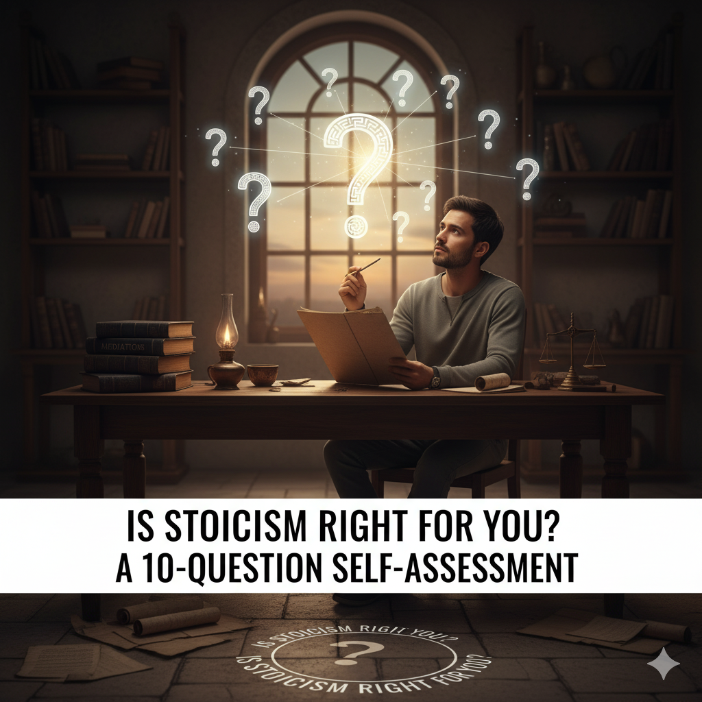  10 questions to discover if Stoicism is the right path for resilience, growth, and peace of mind.