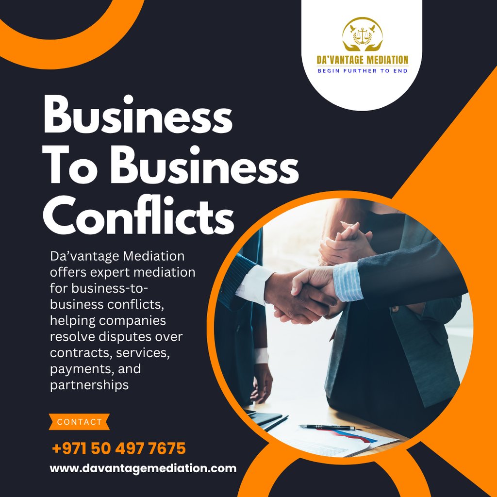 Resolving Business Conflicts: The Power of Mediation with Da’Vantage