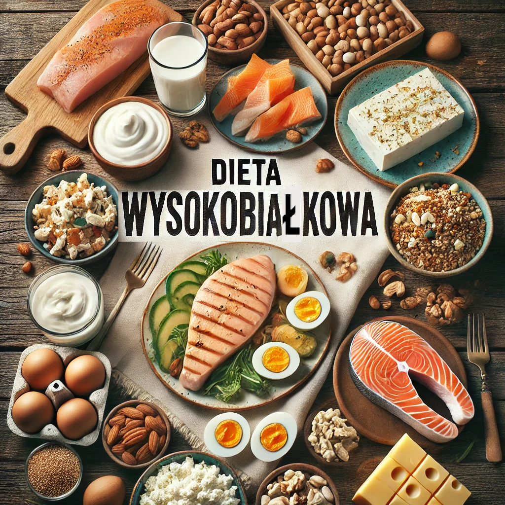 Dieta wysokobialkowa co to jest, jadlospis na tydzien, zasady dla odchudzania