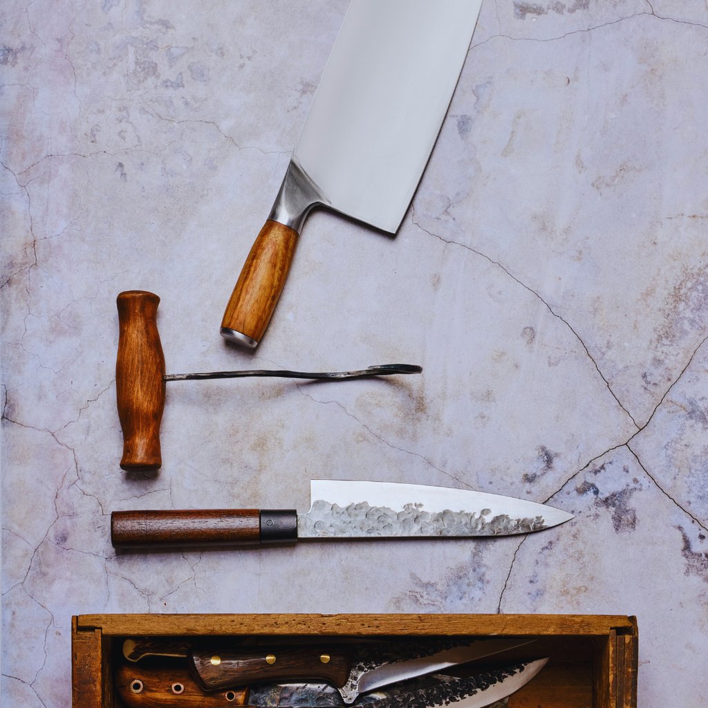 affûtage couteaux hachoirs boucher