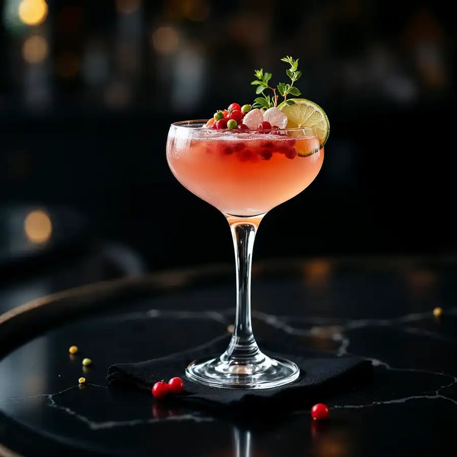 signature cocktail by premium mixologist