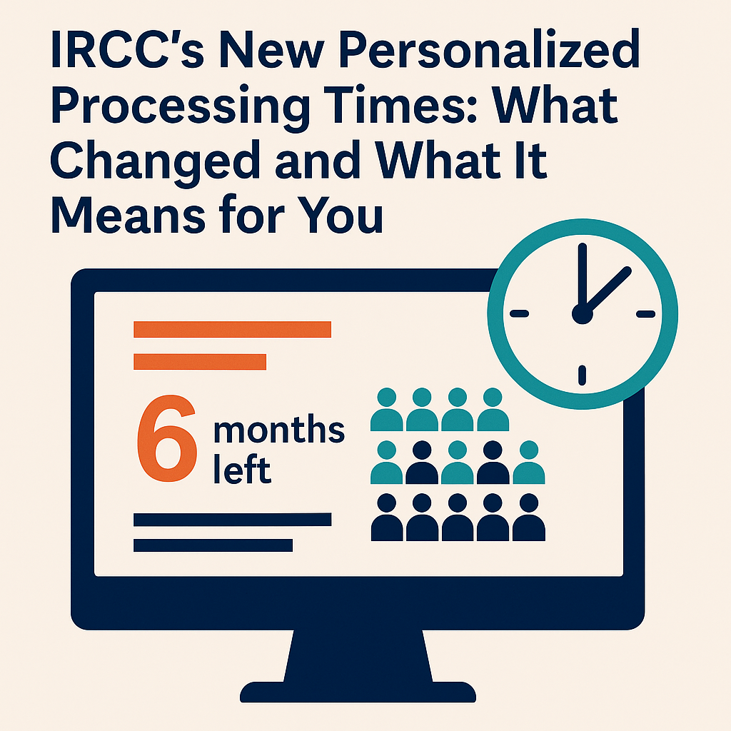 IRCC’s New Personalized Processing Times