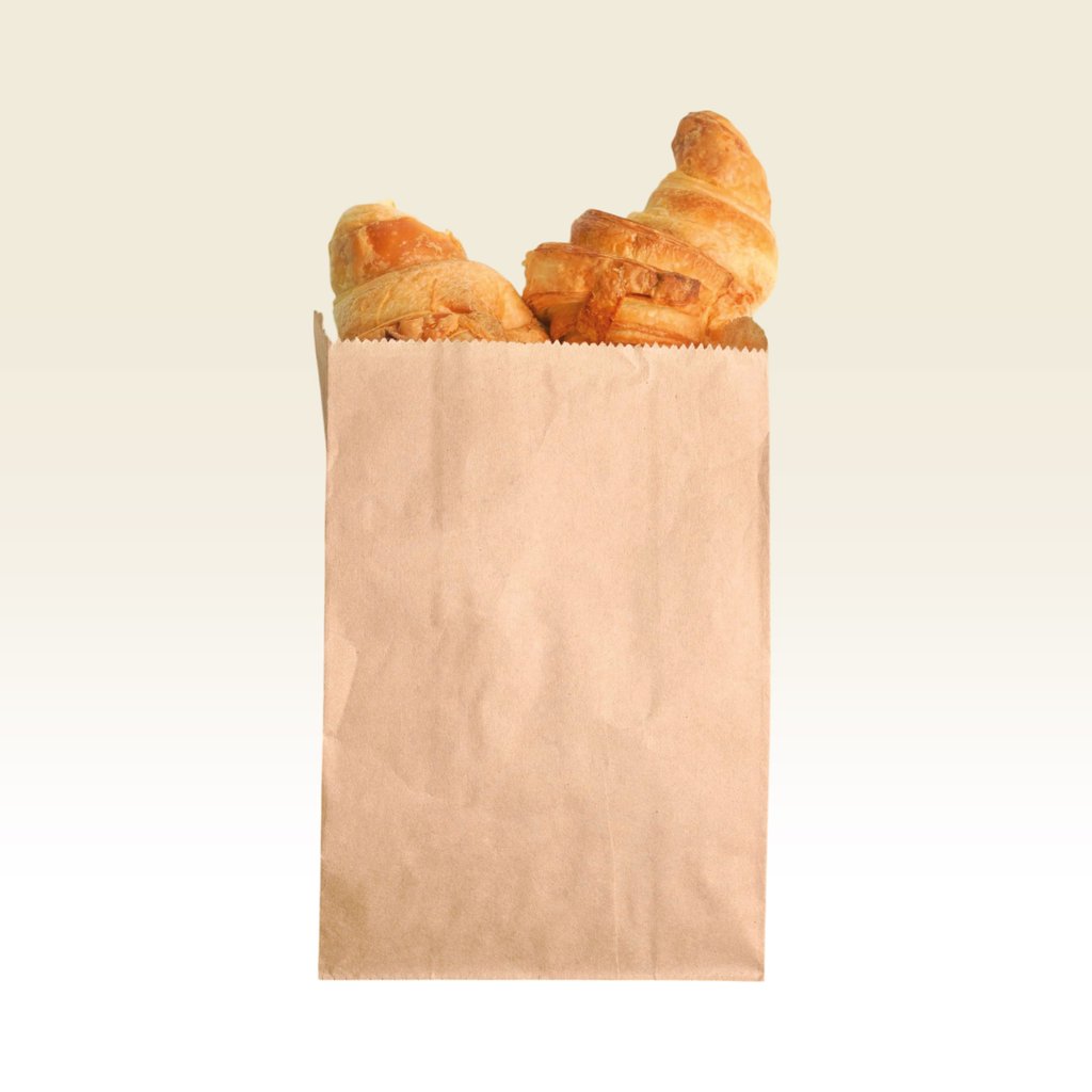 bolsa de papel para panadería 