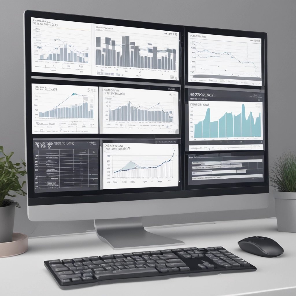 una imagen de analítica de datos moderna