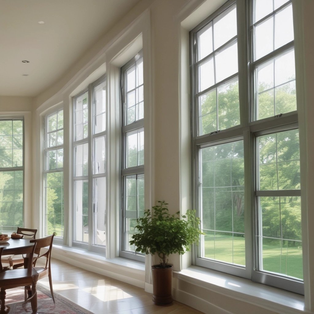 Residential window cleaning