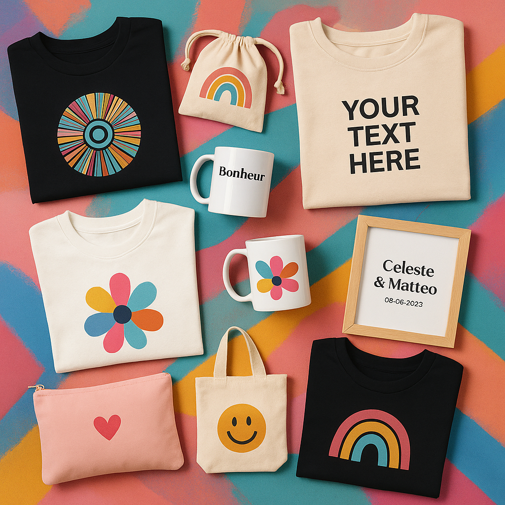 objets vêtements personnalisés