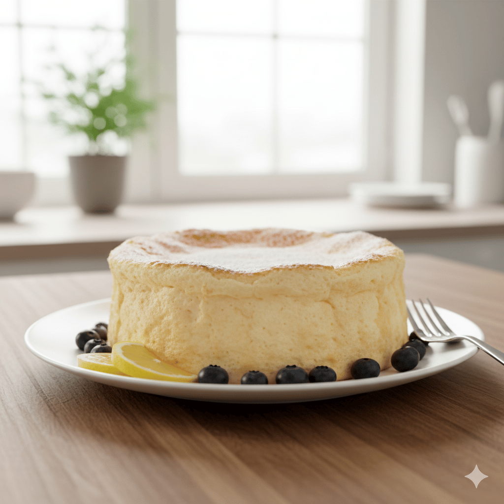 Käsekuchen ohne Boden mit 500 g Quark leicht und lecker