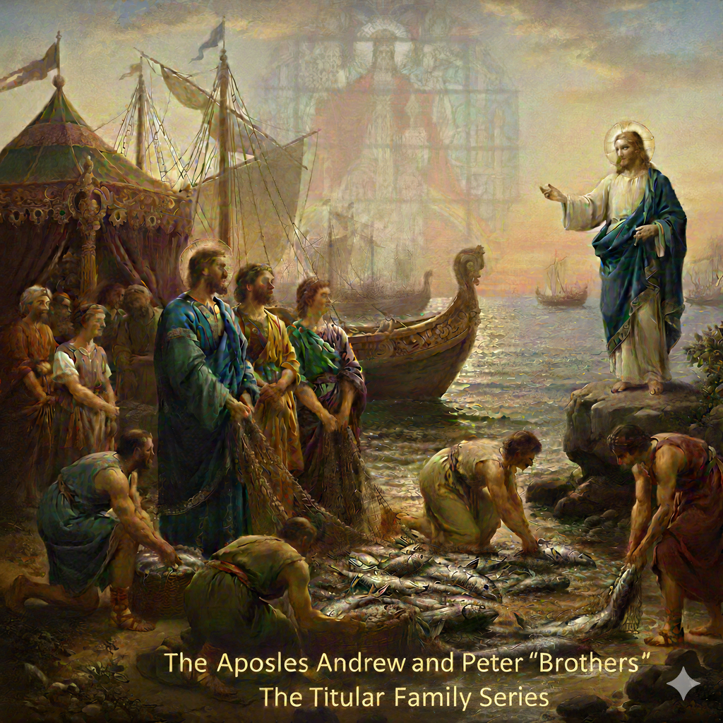 The Apostles Andrew and Peter "Brothers"