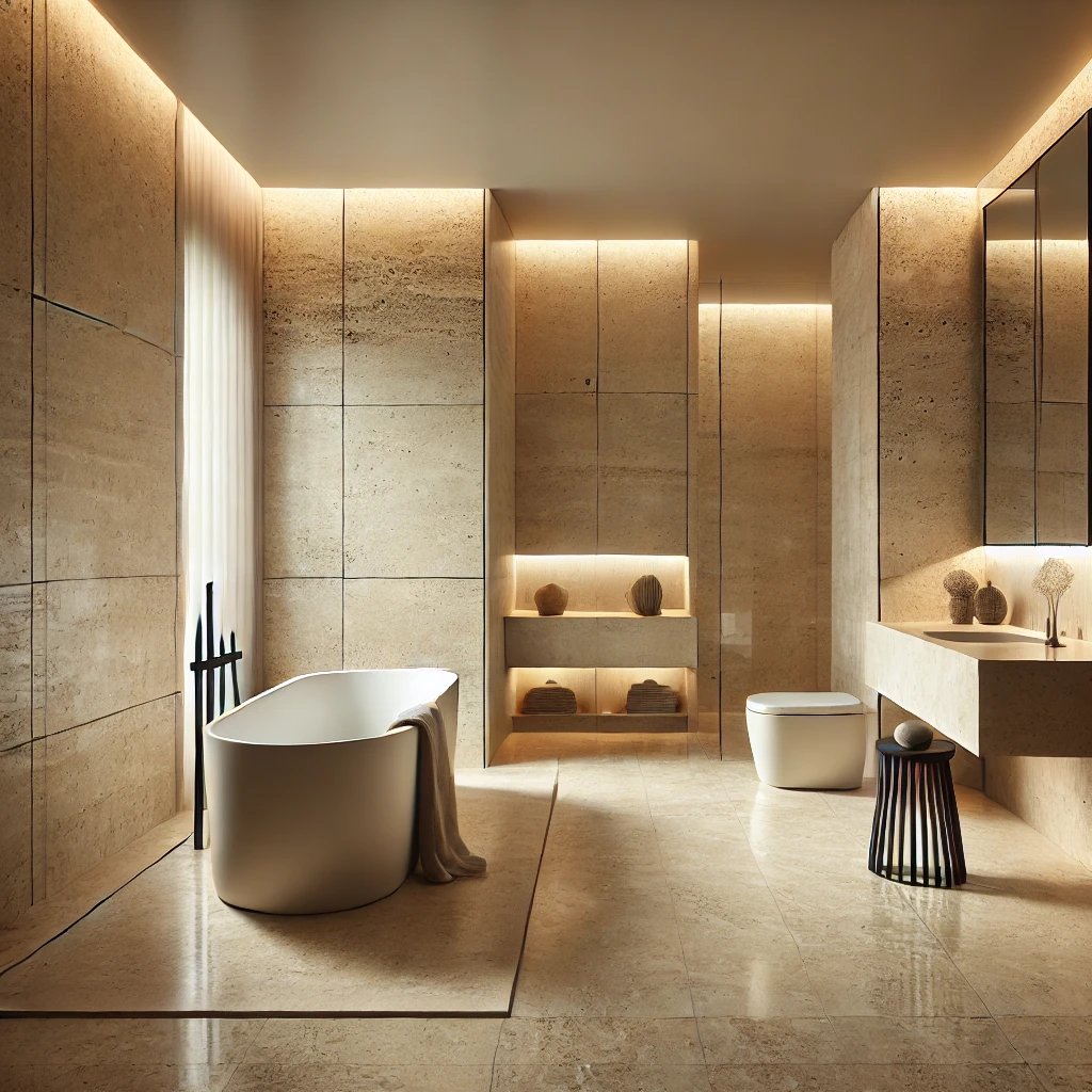 Wholesale natural stone travertine for bathroom