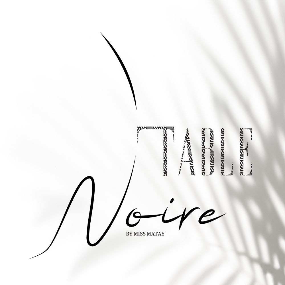 Logotype pour la table noir réunions culturelles