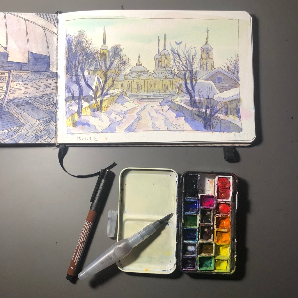 Evgeny Bondarenko sketch book