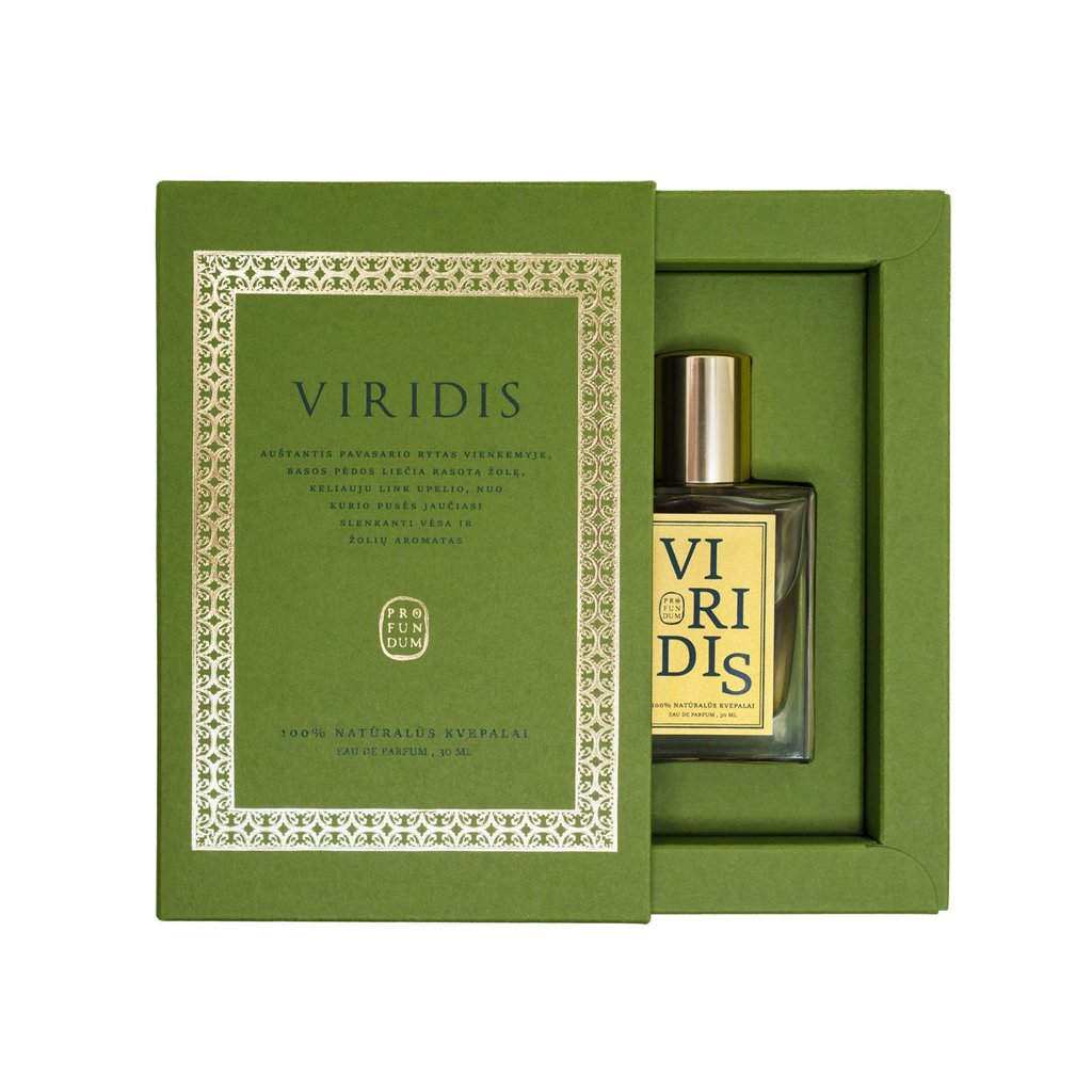 natūralus žalias kvapas