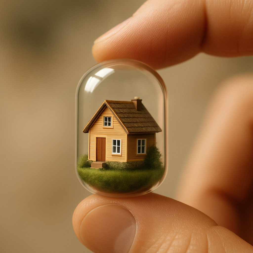 annonce immobilière dans une capsule vidéo