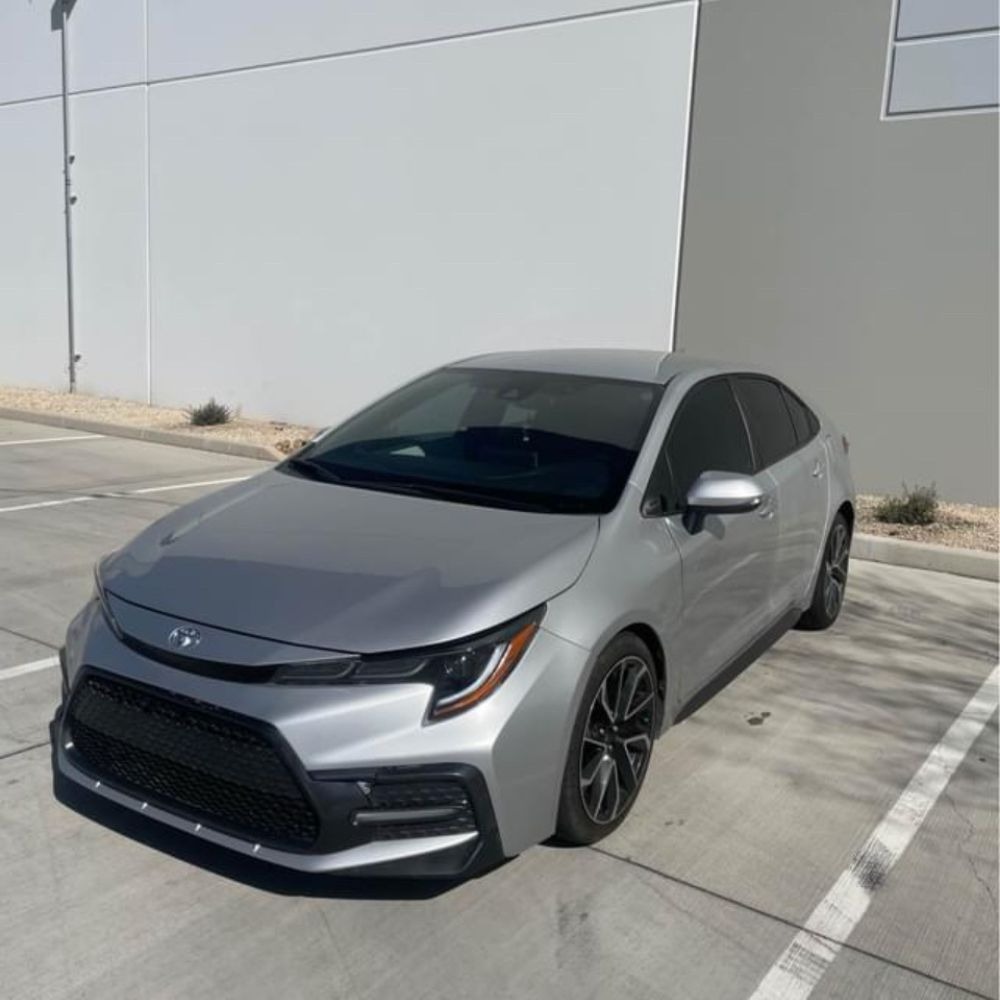 2020 Toyota Corolla available for weekly car rental for gig drivers in Tucson Arizona