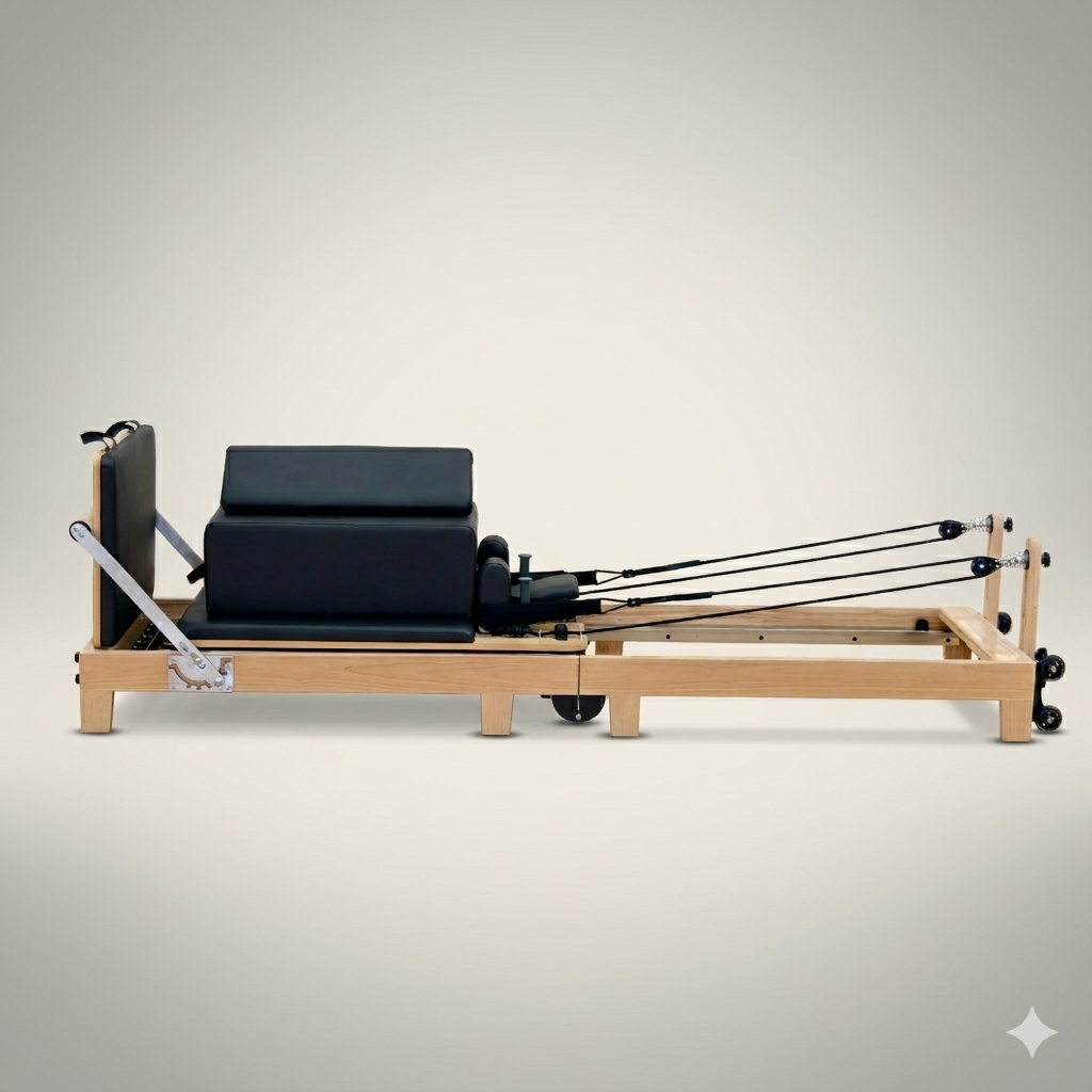 Fold Core Black Pilates Reformer