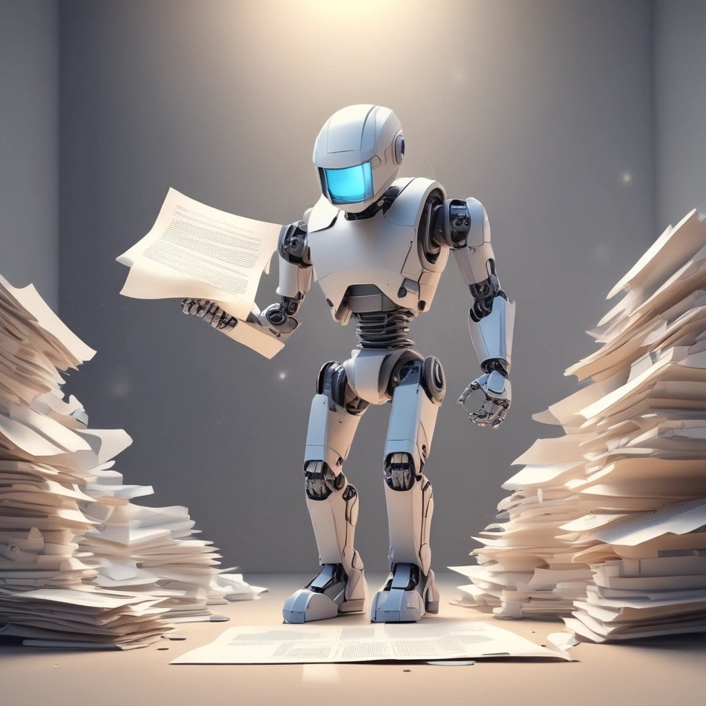 Artificial intelligence concept within a human head