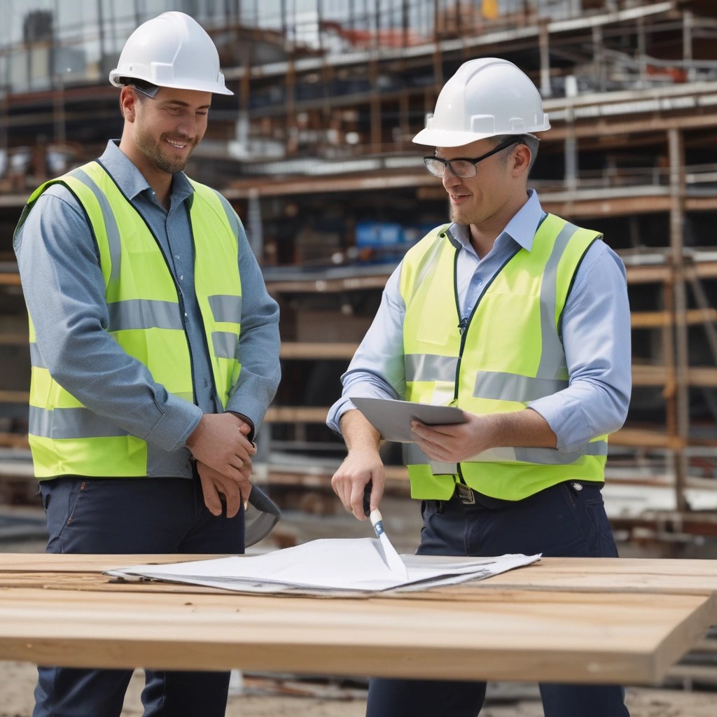 man in white hard hat standing on brown wooden dock during daytime