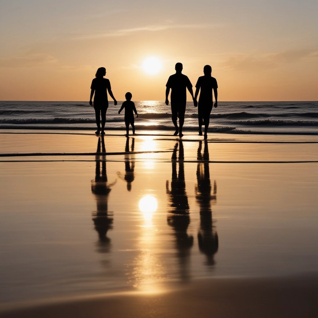 Elegant office setting with legal documents, a golden pen, and a navy blue leather briefcase