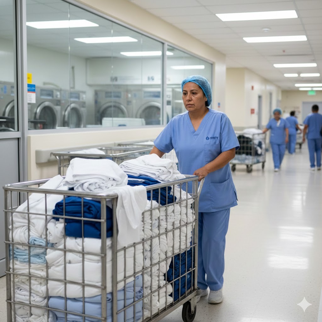 Bolsa de Trabajo ISSSTE VACANTES ISSSTE Auxiliar de Lavandería ISSSTE