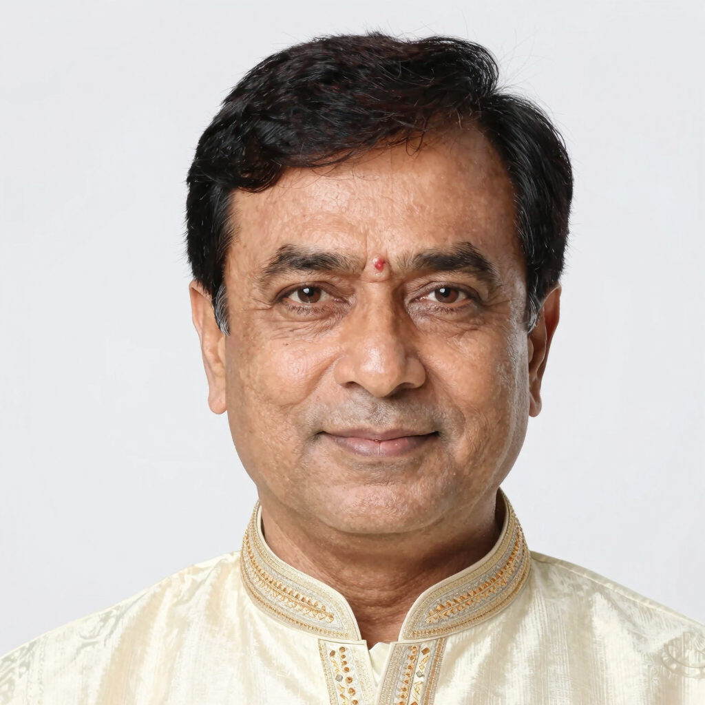 Portrait of the Shivansh Logistics leadership team standing confidently in front of company trucks.