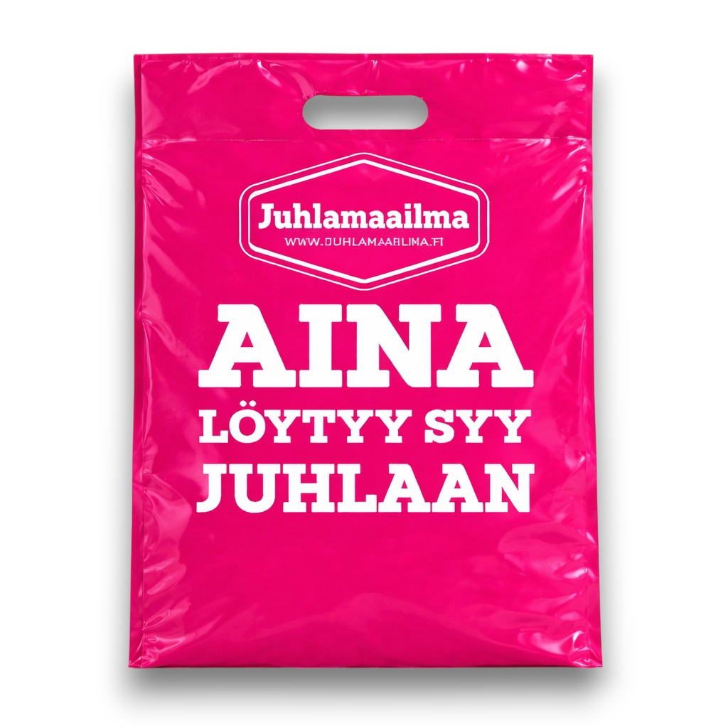 Muovikassi kantoaukolla