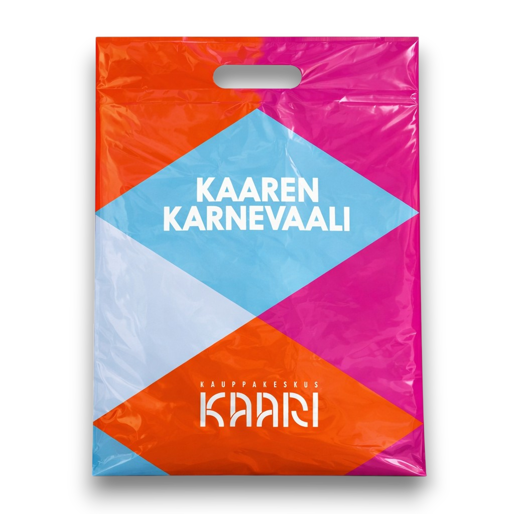 Muovikassi kantoaukolla