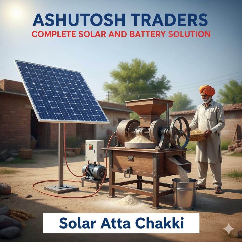 solar atta chakki