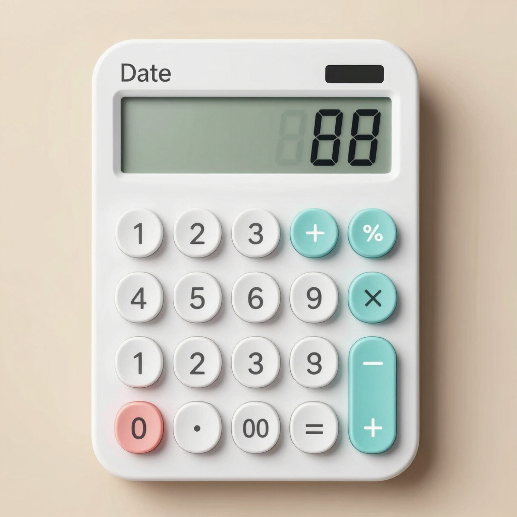 A percentage calculator interface highlighting percentage fields and quick buttons