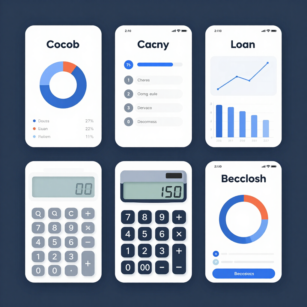 A percentage calculator interface highlighting percentage fields and quick buttons