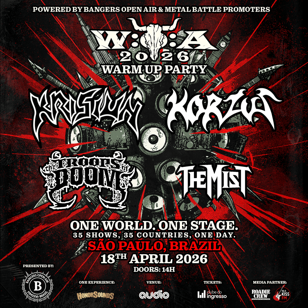 WACKEN OPEN AIR ANUNCIA EVENTO OFICIAL NO BRASIL PARA CELEBRAR 35 ANOS DO MAIOR FESTIVAL DE METAL