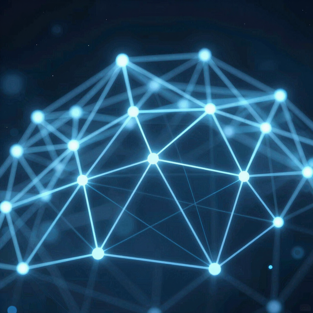 A professional cybersecurity team collaborating in a modern office with blue and black design elements.