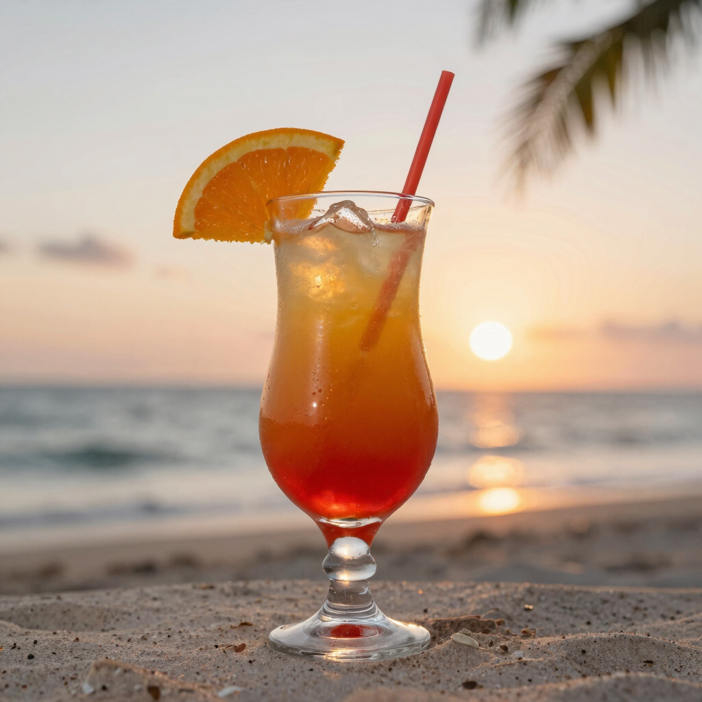 orange juice in clear drinking glass