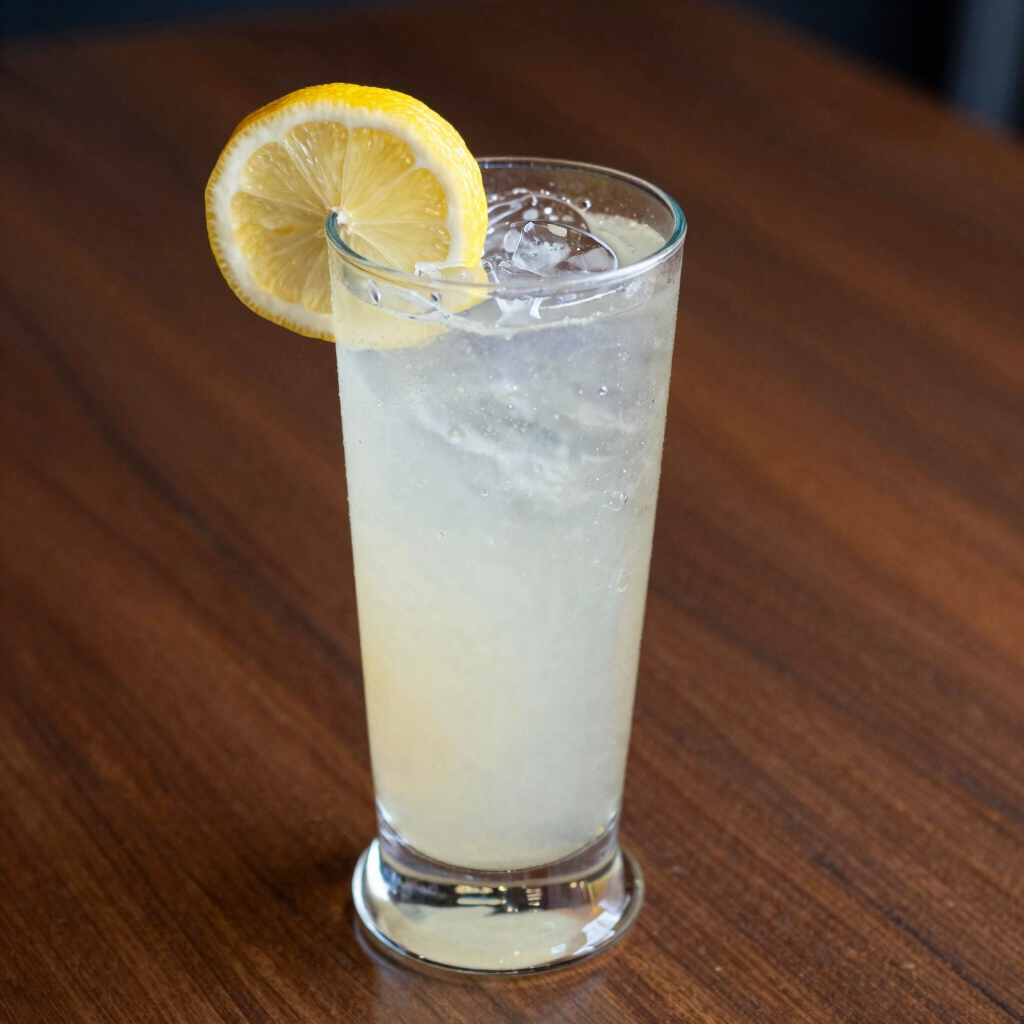 man in blue crew neck t-shirt holding clear drinking glass with orange liquid